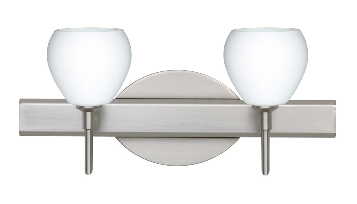 Besa 2SW-560507-SN Wall Sconce, Satin Nickel