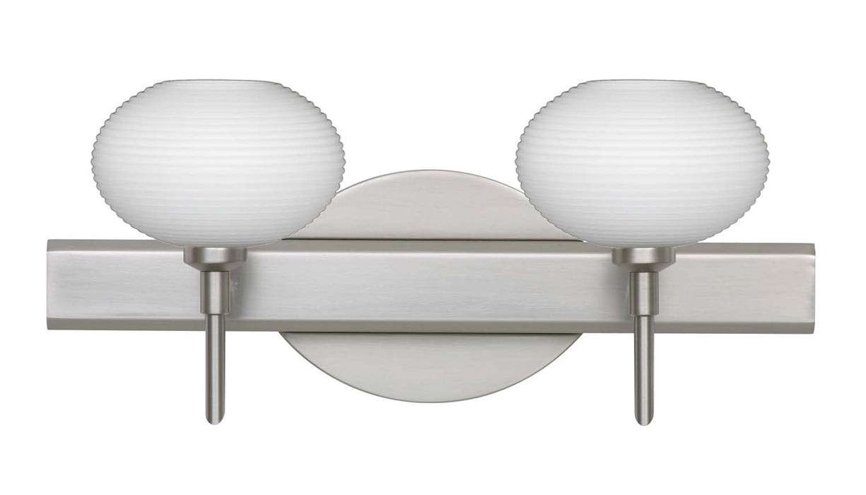 Besa 2SW-561207-SN Wall Sconce, Satin Nickel
