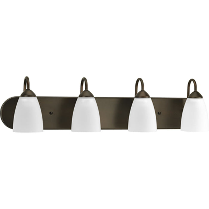 Progress Lighting P2709-20 Four Light Bath, Antique Bronze
