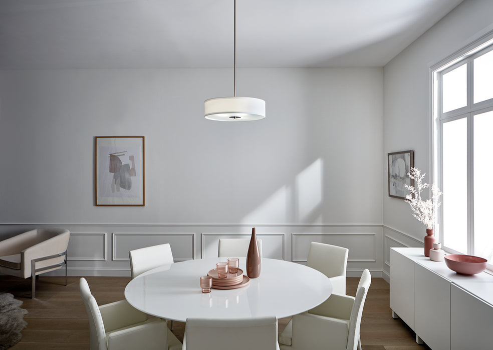 Kichler 42121OZ Three Light Pendant/Semi Flush, Olde Bronze