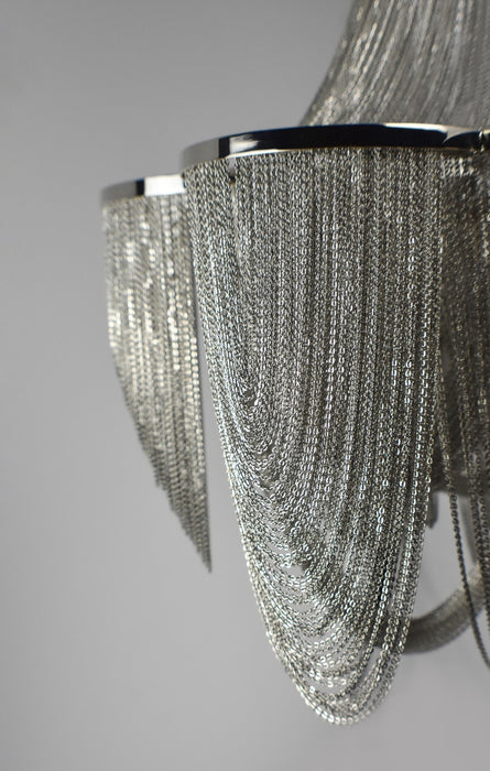 Maxim 21465NKPN LED Chandelier, Polished Nickel