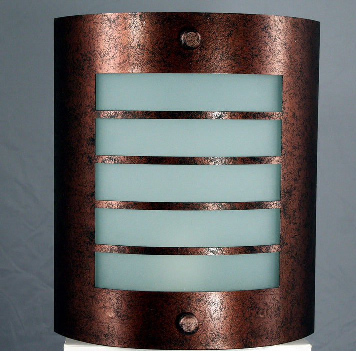 Cal Lighting LA-163-RU One Light Wall Lamp, Rust