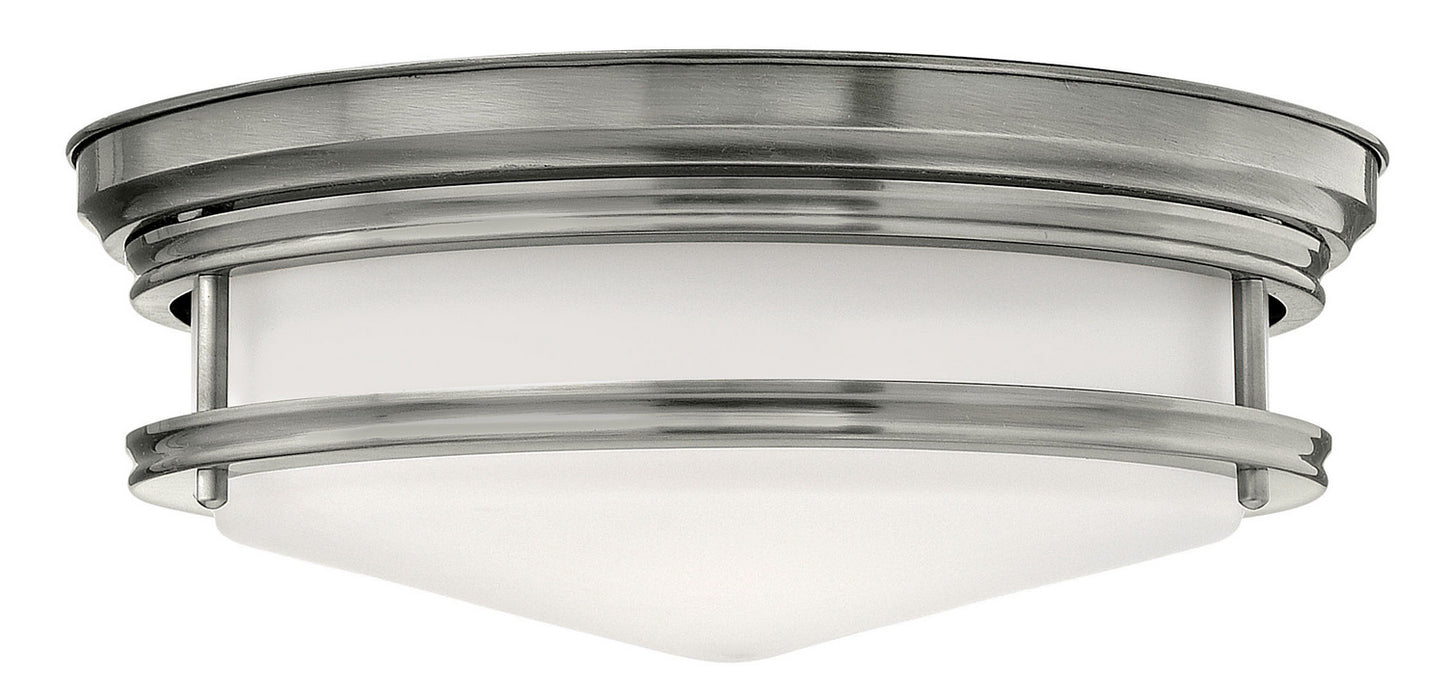 Hinkley 3301AN LED Flush Mount, Antique Nickel