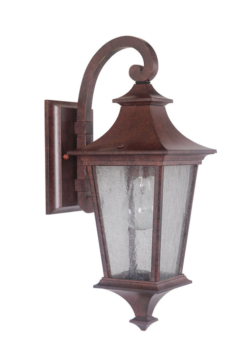 Craftmade Z1354-AG One Light Outdoor Wall Lantern, Aged Bronze Textured