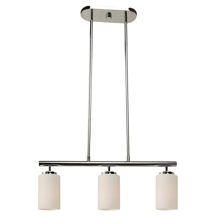 Generation Lighting 66160-05 Three Light Island Pendant, Chrome