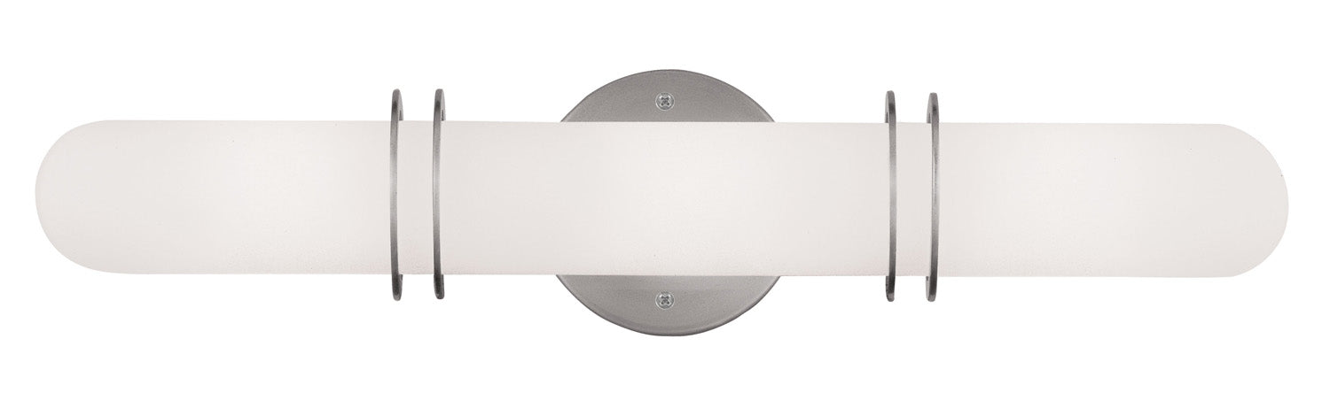 Livex Lighting 1903-91 Three Light Bath Vanity, Brushed Nickel