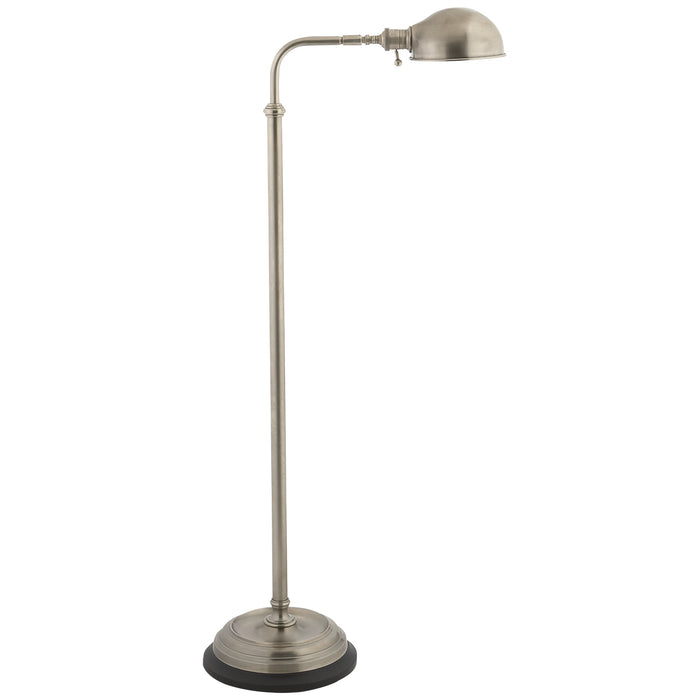 Visual Comfort Signature CHA 9161AN One Light Floor Lamp, Antique Nickel