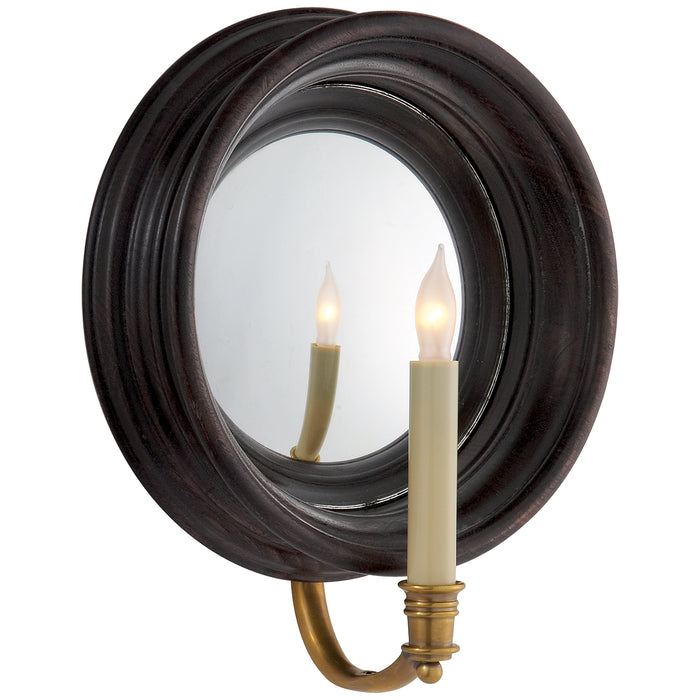 Visual Comfort Signature CHD 1186TB One Light Wall Sconce, Tudor Brown Stain