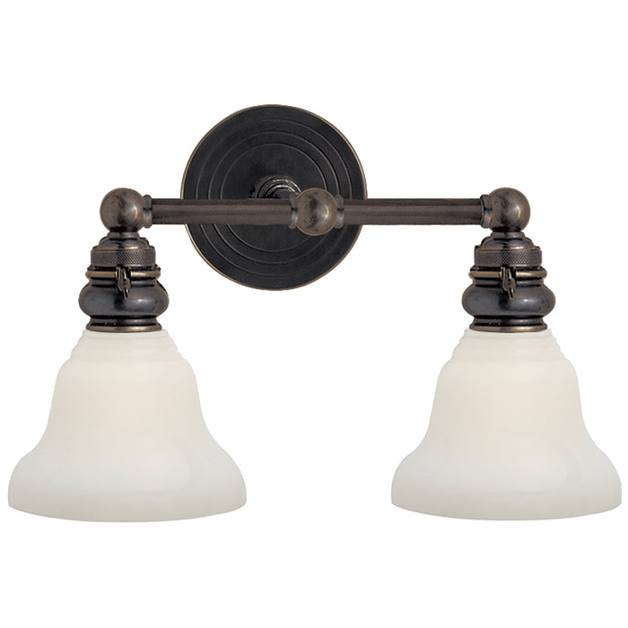 Visual Comfort Signature SL 2932BZ/SLEG-WG Two Light Wall Sconce, Bronze