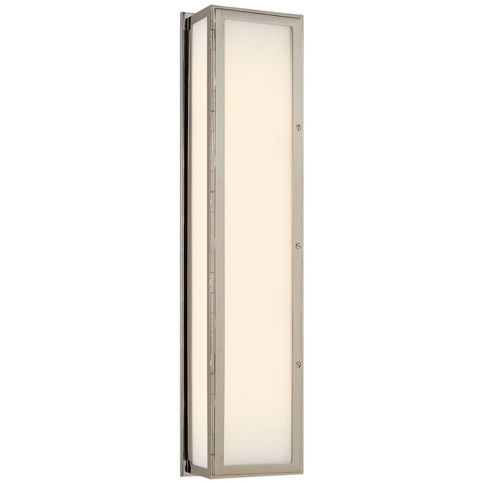 Visual Comfort Signature TOB 2005PN Three Light Wall Sconce, Polished Nickel