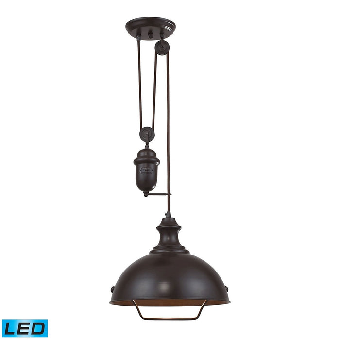 ELK Home 65071-1-LED LED Pendant, Oil Rubbed Bronze