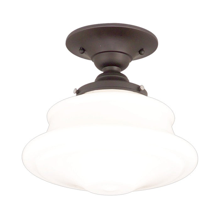 Hudson Valley 3416F-OB One Light Semi Flush Mount, Old Bronze