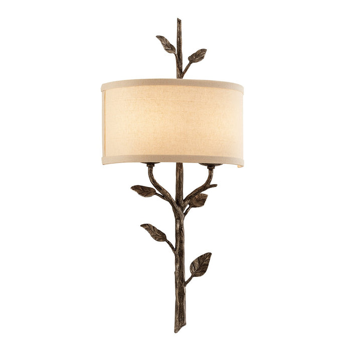 Troy Lighting B3182-HBZ Two Light Wall Sconce, Heritage Bronze