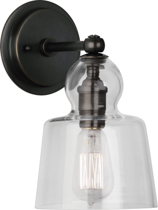 Robert Abbey Z745 One Light Wall Sconce, Deep Patina Bronze