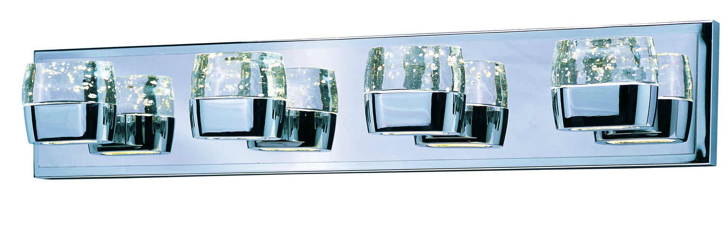 ET2 E22894-89PC LED Bath Vanity, Polished Chrome