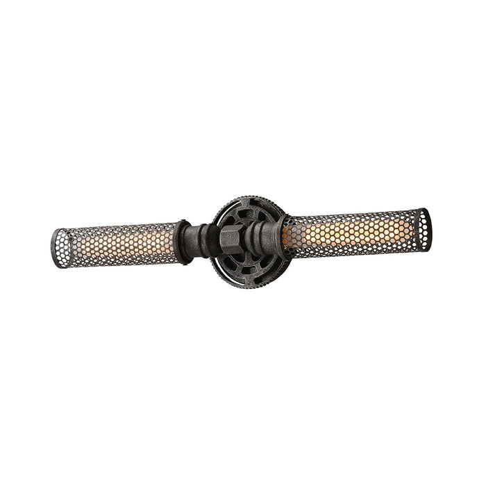 Troy Lighting B3832-APW Two Light Wall Sconce, Aged Pewter