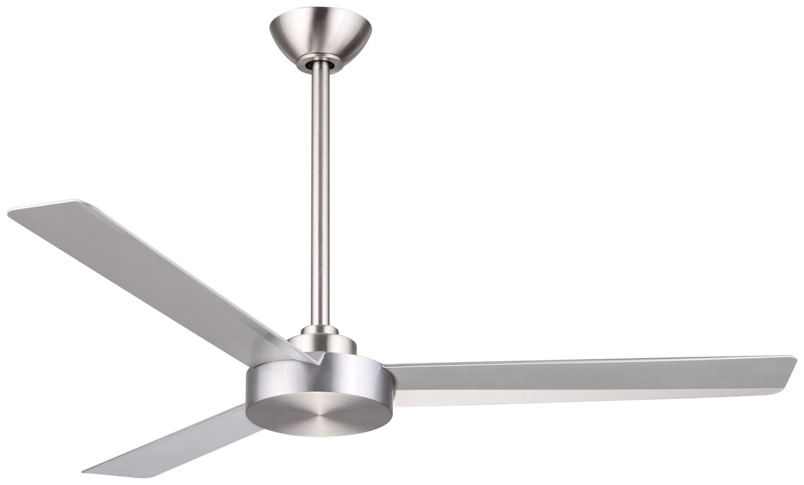 Minka Aire F524-ABD 52" Ceiling Fan, Brushed Aluminum