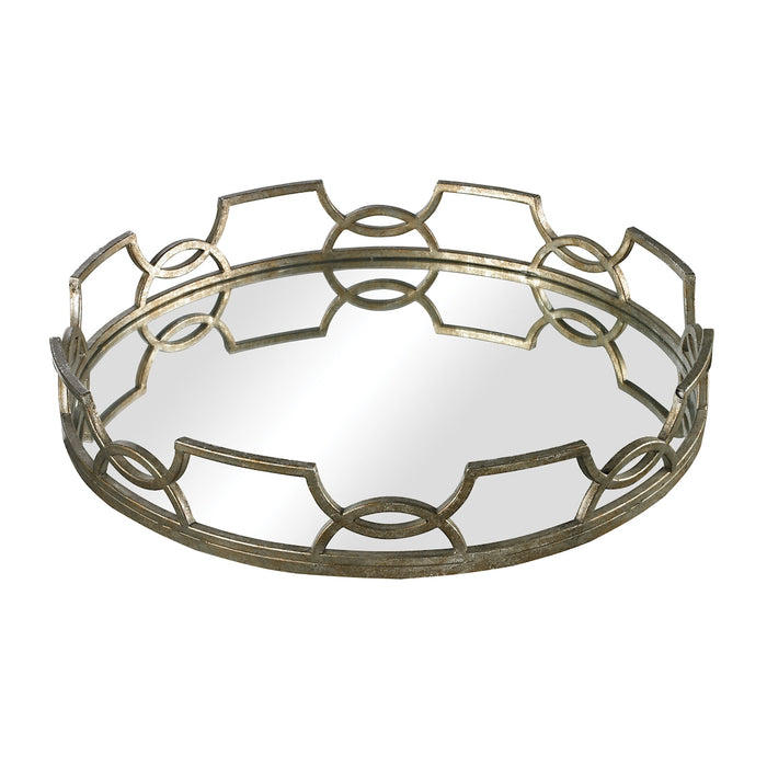 ELK Home 114-90 Tray, McComish Bronze