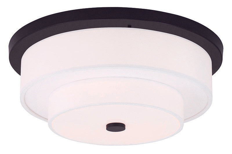 Livex Lighting 50865-07 Four Light Ceiling Mount, Bronze