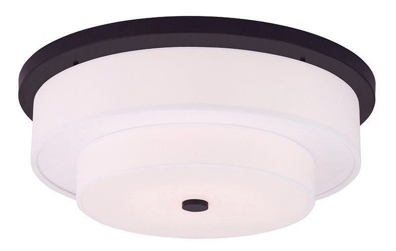 Livex Lighting 50866-07 Four Light Ceiling Mount, Bronze