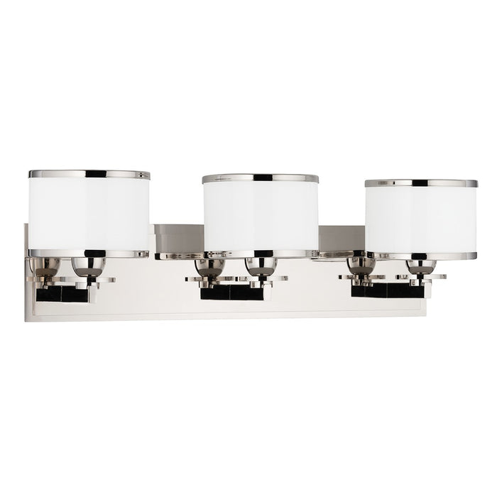 Hudson Valley 6103-PN Three Light Bath Bracket, Polished Nickel