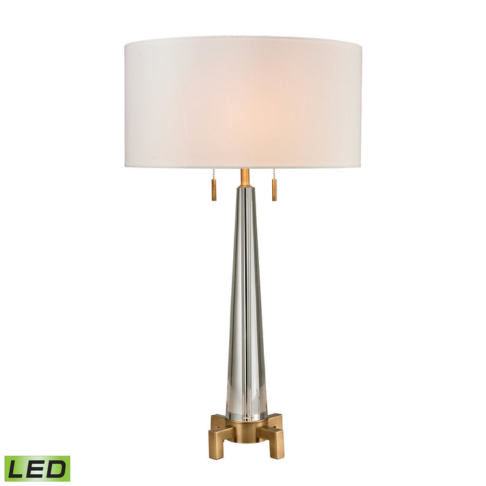 ELK Home D2682-LED LED Table Lamp, Clear