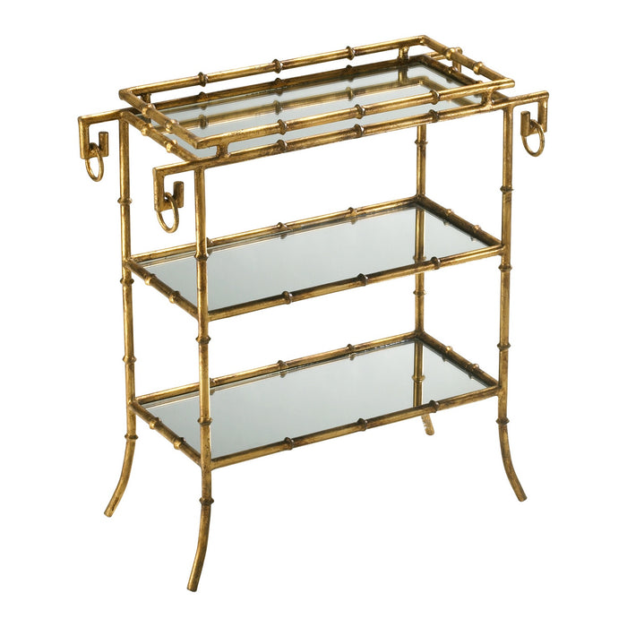 Cyan 04208 Tray Table, Gold
