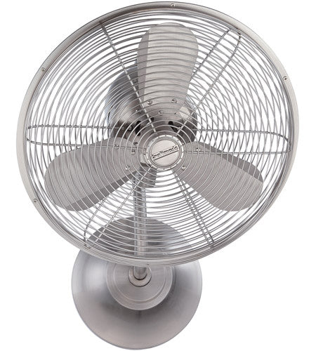 Craftmade BW116BNK3-HW Wall Mount Fan, Brushed Polished Nickel