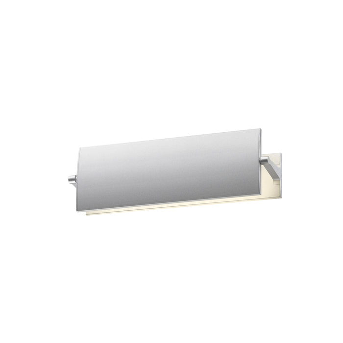 Sonneman 2700.16 LED Wall Sconce, Bright Satin Aluminum