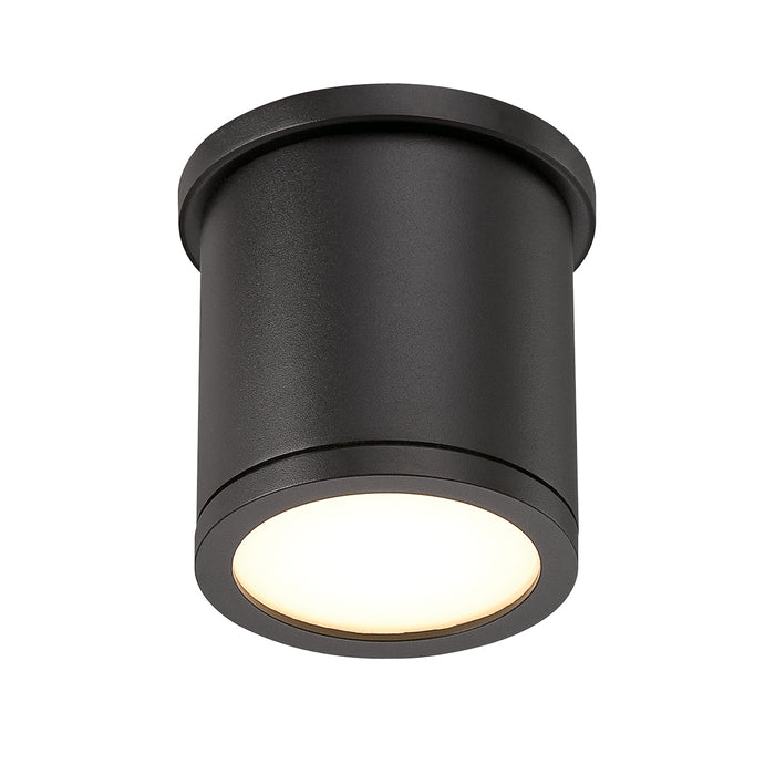 W.A.C. Lighting FM-W2605-BK LED Flush Mount, Black