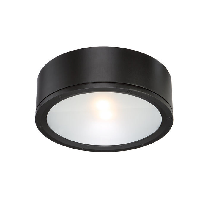 W.A.C. Lighting FM-W2612-BK LED Flush Mount, Black