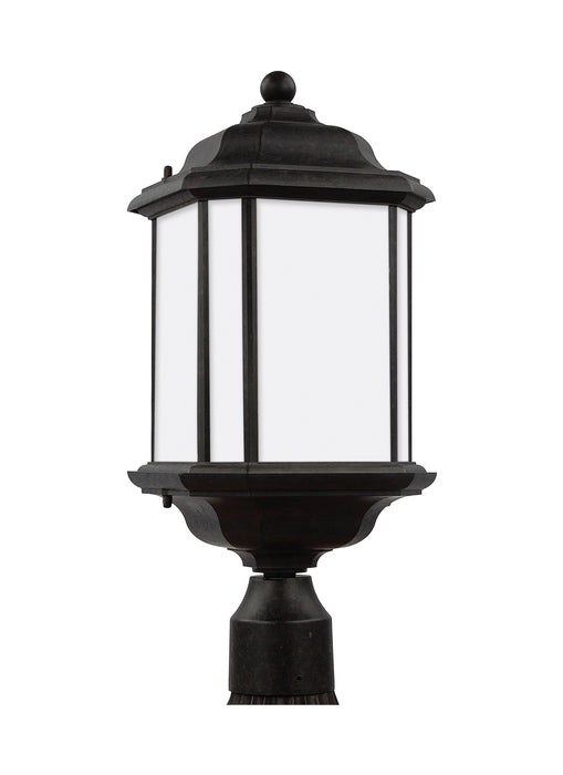Generation Lighting 82529-746 One Light Outdoor Post Lantern, Oxford Bronze