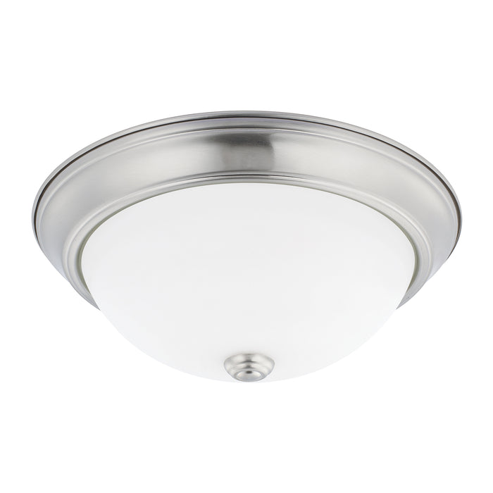 Capital Lighting 214722BN Two Light Flush Mount, Brushed Nickel