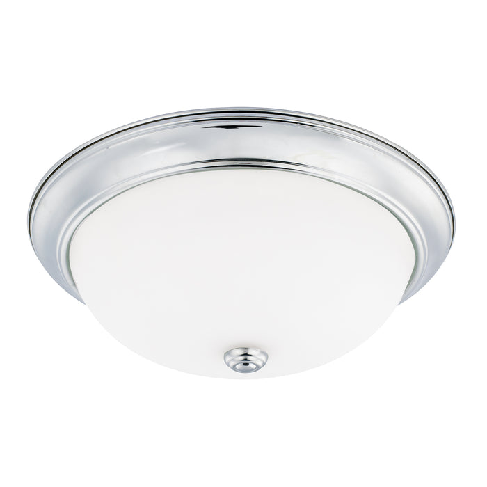 Capital Lighting 214731CH Three Light Flush Mount, Chrome