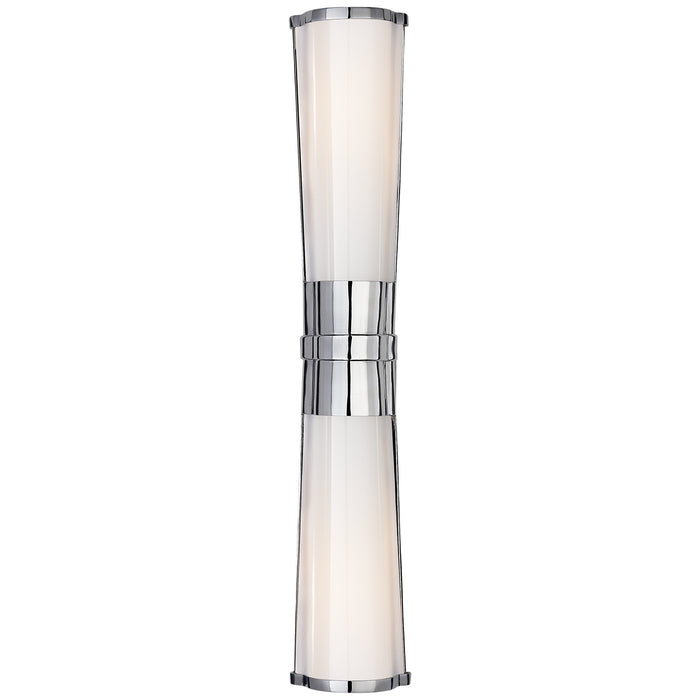 Visual Comfort Signature CHD 1563PN-WG Two Light Wall Sconce, Polished Nickel