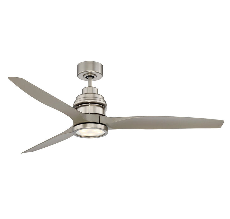 Meridian M2023BN 60" Ceiling Fan, Brushed Nickel