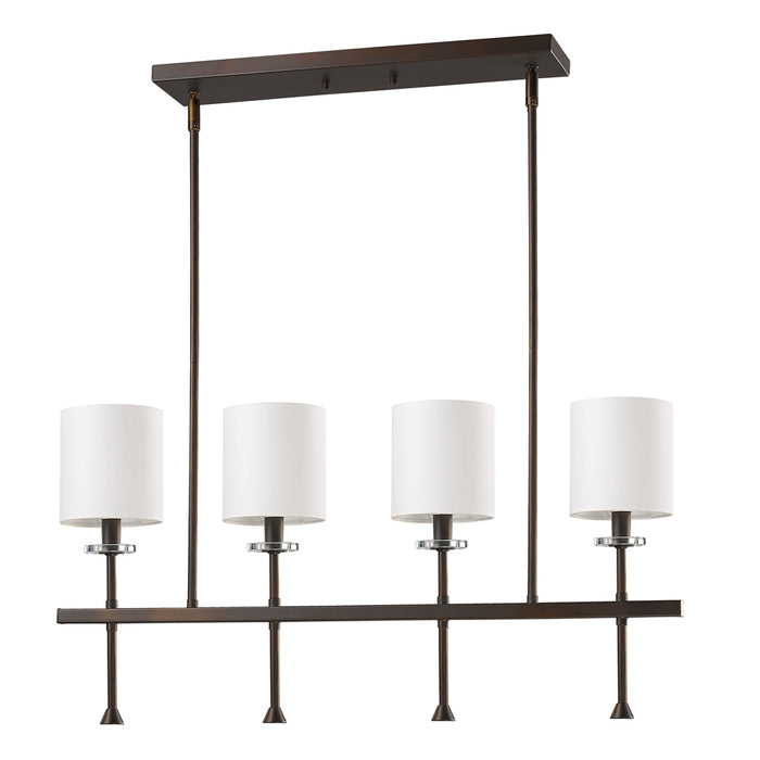 Acclaim Lighting IN21042ORB Four Light Island Pendant, Oil Rubbed Bronze