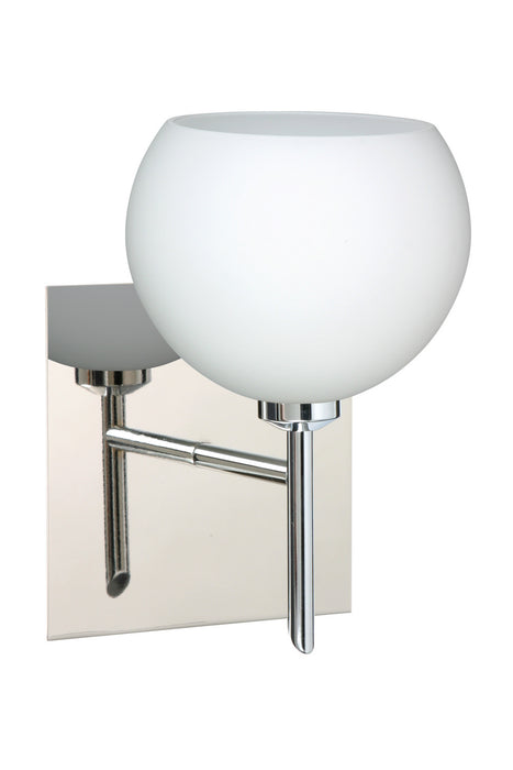 Besa 1SW-565807-CR-SQ One Light Wall Sconce, Chrome