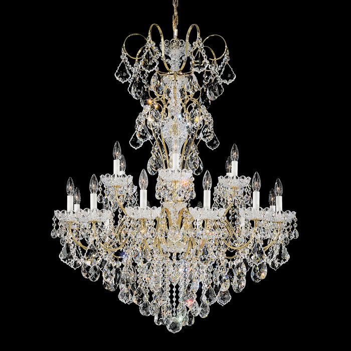 Schonbek 3660-211H 18 Light Chandelier, Aurelia