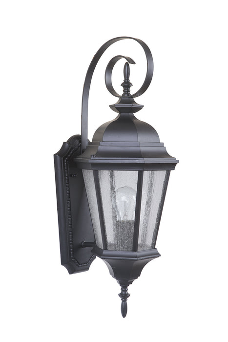 Craftmade Z2914-MN One Light Wall Mount, Midnight
