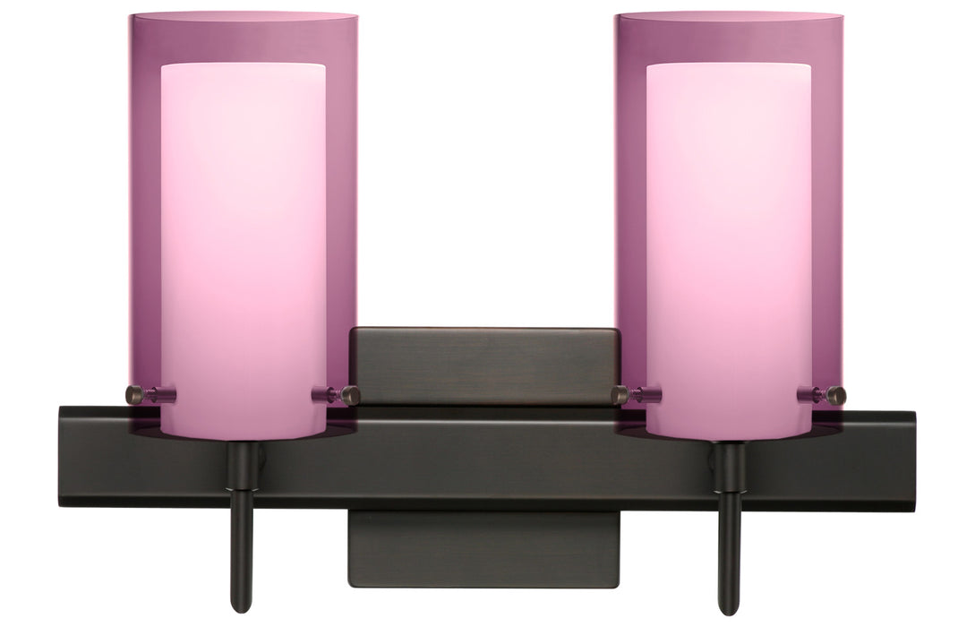 Besa 2SW-A44007-BR-SQ Wall Sconce, Bronze