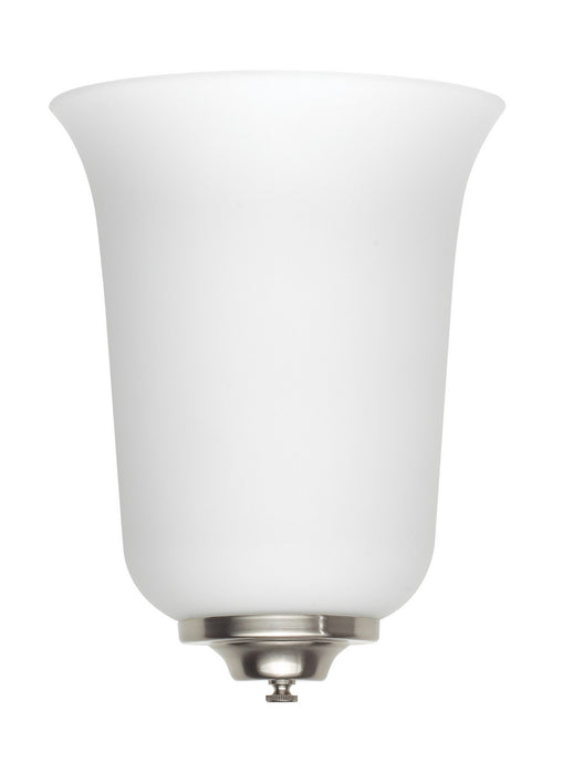 Generation Lighting 49119EN3-962 One Light Wall / Bath Sconce, Brushed Nickel