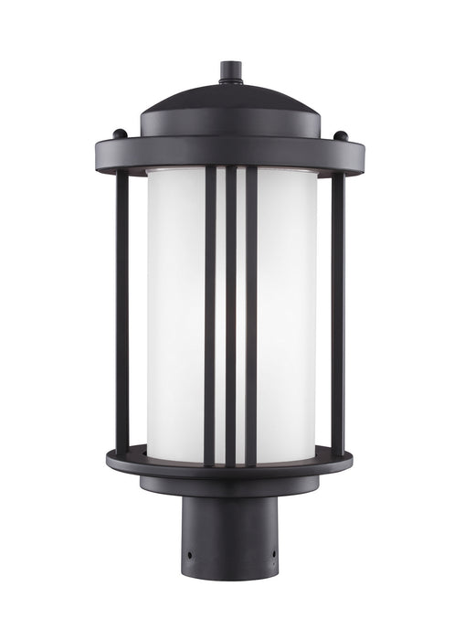 Generation Lighting 8247901EN3-12 One Light Outdoor Post Lantern, Black