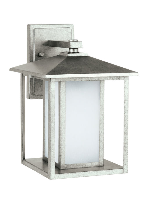 Generation Lighting 89031EN3-57 One Light Outdoor Wall Lantern, Weathered Pewter