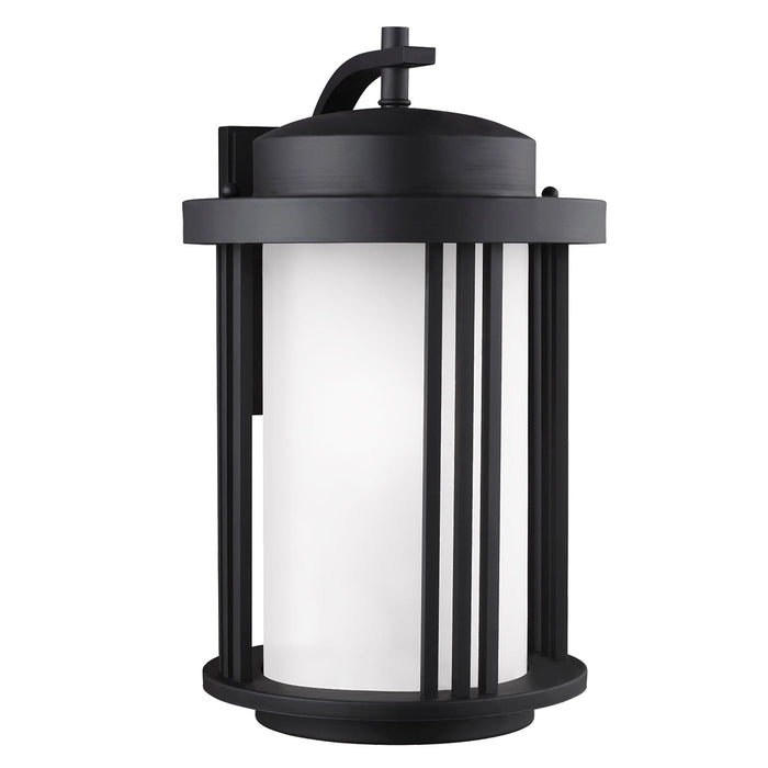 Generation Lighting 8847901EN3-12 One Light Outdoor Wall Lantern, Black