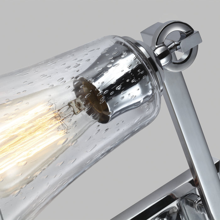 Visual Comfort Studio VS24703CH Three Light Vanity, Chrome