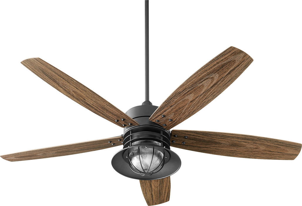 Quorum 14605-69 60"Patio Fan, Textured Black