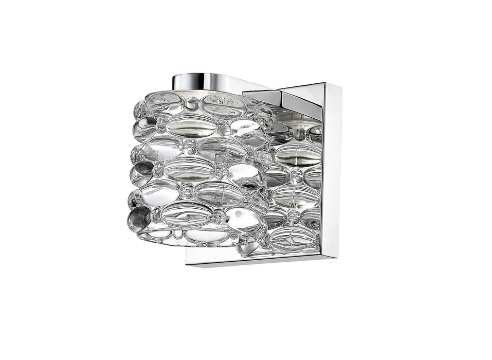 Z-Lite 907-1S-LED LED Wall Sconce, Chrome