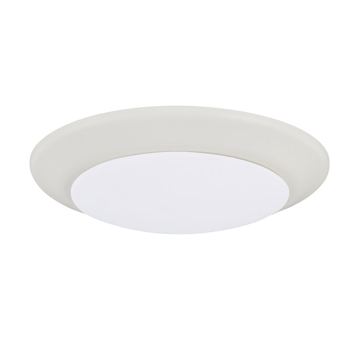 Capital Lighting 223612WT-LD30 LED Disc Light, White