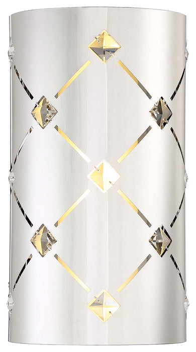 George Kovacs P1030-077-L LED Wall Sconce, Chrome